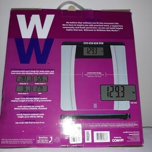 Weight Watchers by Conair Glass Body Analysis